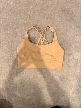 Lululemon Beige Energy Sports Bra (6)